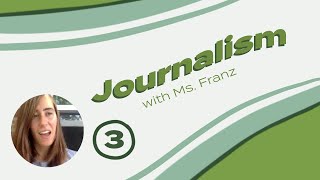 The Inverted Pyramid | Journalism with Ms. Franz (Ages 11-14)