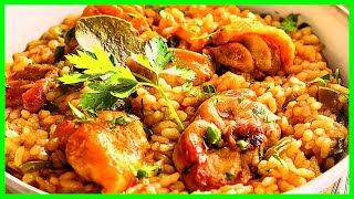 ✅ Arroz Meloso con Pollo y Conejo Superfácil 🥘🍗🍅😋