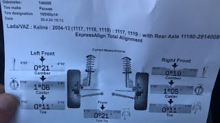 Проблемы со сход развалом / перетряхнули пол машины #Калина #Рек #Яндекстакси