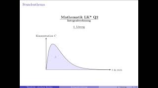 Mathe LK* Q2 Integralrechnung / 4. Lösungen