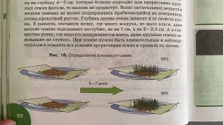 Биология 6/Исаева/Тема 13: Всхожесть семян, правила их посева