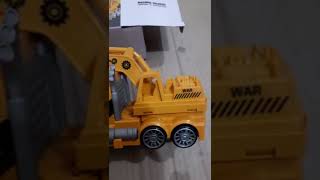 Excavator Jadi Robot |Toys #Shorts