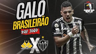 ⚽ PRÉ-JOGO - CRICIÚMA X ATLÉTICO-MG - CAMPEONATO BRASILEIRO 2024 🐔