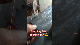 Step Bay Step Sharpen Saw 💪