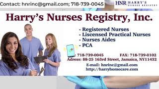 Harry's Nurses Registry Inc. is now Hiring