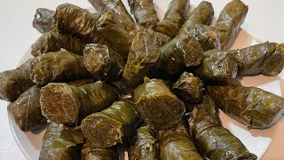 Армянская Долма из Виноградных Листьев|Толма с Мясом|Տոլմա |Tolma with Grape Leaves|