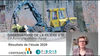 Présentation de l'étude Cerfrance, pour FIBOIS AURA janvier 2021.