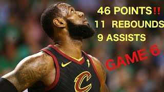 Lebron Hitting Back to Back 3s in final minutes!!