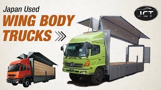 Japan Used Wing Body Trucks on Sale