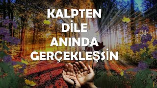 KALPTEN DİLE, ANINDA GERCEKLEŞSİN | Kayıp İlimler