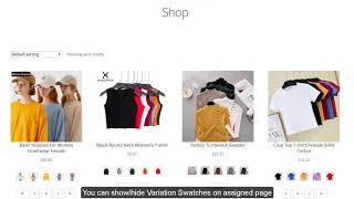 WooCommerce Product Variations Swatches