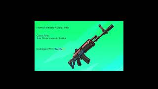 Fortnite: Nemesis Assault Rifle #fortnitebattleroyale