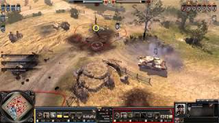 CoH 2 - Vickers Spam [CoH2] [Company of Heroes 2]