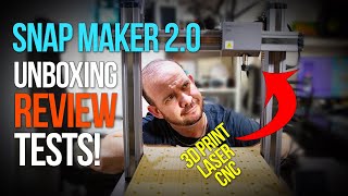 Snapmaker 2.0 3D Printer | Laser Engraver | CNC | Review - Is it too good to be true?