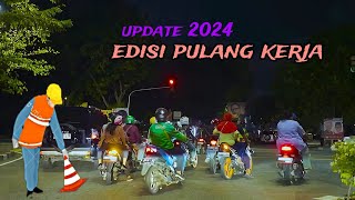 SUNTER KE RAYA BEKASI DEPAN GRAND CAKUNG MALAM HARI