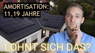 Amortisation einer Photovoltaikanlage (wie lange dauert es wirklich?)