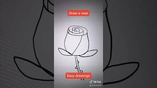 How to draw a rose #howtodraw #art #drawing #subscribe #trending #viral #draw #funny #voiceover