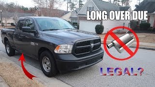 2019 Ram 1500 FREE Custom Cat Back Exhaust Delete *LOUD**