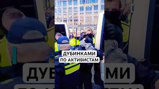 Полиция применила дубинки против пропалестинских активистов в Амстердаме