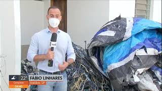 18 pessoas foram detidas em Itatiba, no interior de SP, soltando balão. Mostramos no Hora 1.