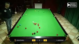 BILLIARDS SALOON - REG. FIBIS ABRUZZO CAT. B 2020/21 - S. BONTEMPO vs G. BERSANI