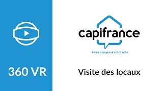 Capifrance présentation du siège 360 VR HD