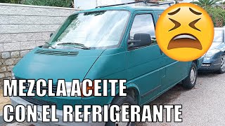 Mezcla aceite con refrigerante la Transporter T4 AAB