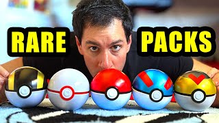 POKEMON PUT RARE PACKS IN NEW POKEBALL TINS! Opening EVERY One.