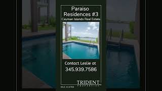 BRAND NEW, OCEANFRONT TOWNHOME, READY TO MOVE IN! | PARAISO RESIDENCES #3 - CAYMAN ISLANDS