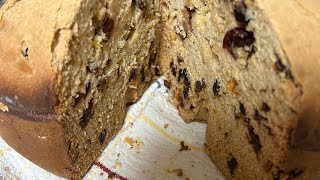 Homemade Panettone recipe #cusinart bread maker