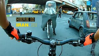 🤕🚴urban cycling in iran!!! have you ever seen ??