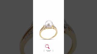 #shorts #Stylish Gold & Pearl Rings #pearlrings #Beautiful pearl rings / New design pearl rings💍