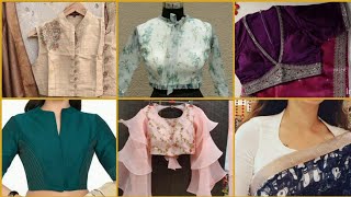 Front neck ideas for a beautiful blouse | Blouse styles