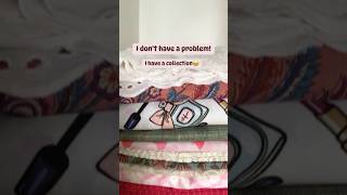 I don’t have a problem! I have a collection😂 #fashion #fabrics #fashiondesigner #sewing