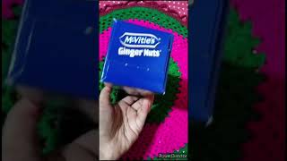 McVities Ginger Nuts Cookies #review #unboxing #trending #youtubeshorts #ytshorts #viral #food