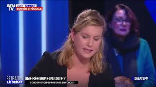 Mathilde PANOT explique à Olivier VERAN quelles sont les bonnes poches !    (ƁFMƬV 24-01-2023)