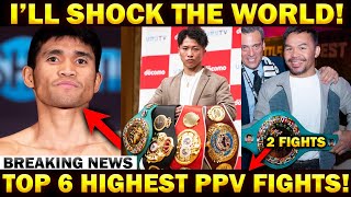 MARLON TAPALES TO INOUE "I WILL SHOCK THE WORLD!" naoya inoue next fight schedule