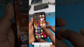 iPhone 12 Damaged Logic Board Data Recovery |iPhone data recovery by Logic board Swap #iphonerepair