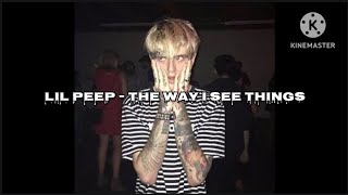 ☆Lil Peep☆ - the way i see things (Lyric Video) | Prod. Kryptik