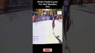 Sheila Chepkirui gana Marathon Nuew York 2024 #sheilachepkirui #marathonnewyork2024 #shorts #correr