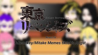 Tokyo revengers react to takemikey/ Mitake Memes and Tik Tok's Angst/ Kazutake brothers AU