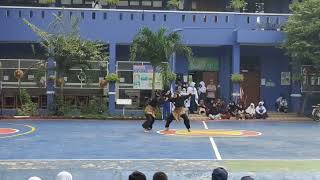 Eskul Pencak Silat SMPN2 Curug Tampil Memukau saat MPLS 2022