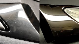 Polishing door lining - e.g. Mazda 3 BM