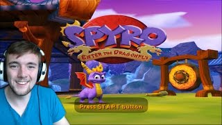 Spyro Enter The Dragonfly - PS2 Walkthrough Gameplay with Facecam