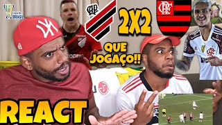 FLAMENGO EMPATA NO FINAL!! | REACT: Atlético Pr 2x2 Flamengo