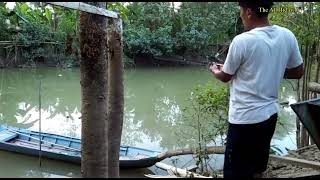 Suasana sore hari Sungai Lembak Bengalon,kini bersih dan asri