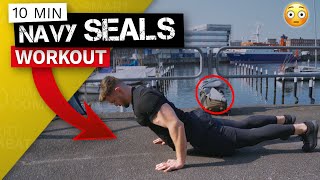 10 Minuten NAVY SEALS Ganzkörper Workout für Zuhause ohne Geräte! Alex Mynd