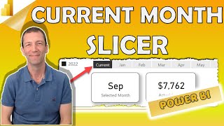 Default Current Month Slicer in Power BI - How to default to the current month