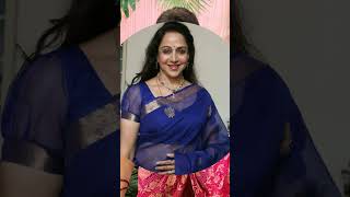 Hema Malini beautiful Pics in Sarees 💕😍 #hemamalini #oldactors #oldsong #statusvideo #shorts