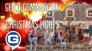 GEICO Commercial - Christmas Lights🎄🚥❄️💡(2017)